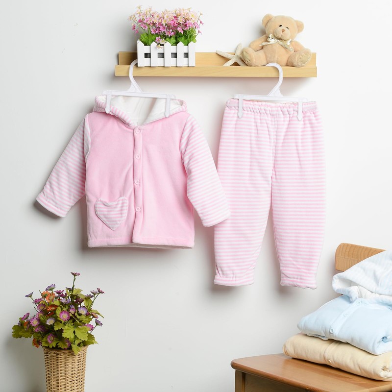 GlikCeil 100pcs Kids Pants & Skirt Hangers, Baby Hangers Plastic
