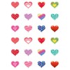 K-Kraft 120 Heart Stickers (Hearts Extravaganza) - 12 Different Patterns