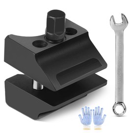 DBREAKS Federbein Spreizer mit Geteilter Nabe, Auto Federbein Spreizwerkzeug, Achsschenkelspreizer, Klemmbohrungs Spreizwerkzeug, Auto Suspension Split Hub, Steering Knuckle Spreader