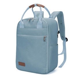 Hayayu For Easyjet Hand Luggage 45 x 36 x 20 cm Undersessen Travel Backpack Hand Luggage Aeroplane Travel Bag Cabin Size Laptop Backpack for 15.6 Inch Laptop Casual Daypack, Haze Blue, vacation