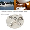 Boat Door Catch Latch Round 45mm 180° Rotation 316 Stainless