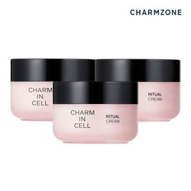 Charmzone Charm In Cell Ritual Cream Anti-Aging Lifting Care 50ml 3pcs / 참존 참인셀 리추얼 크림 안티에이징 리프팅 케어 50ml 3개