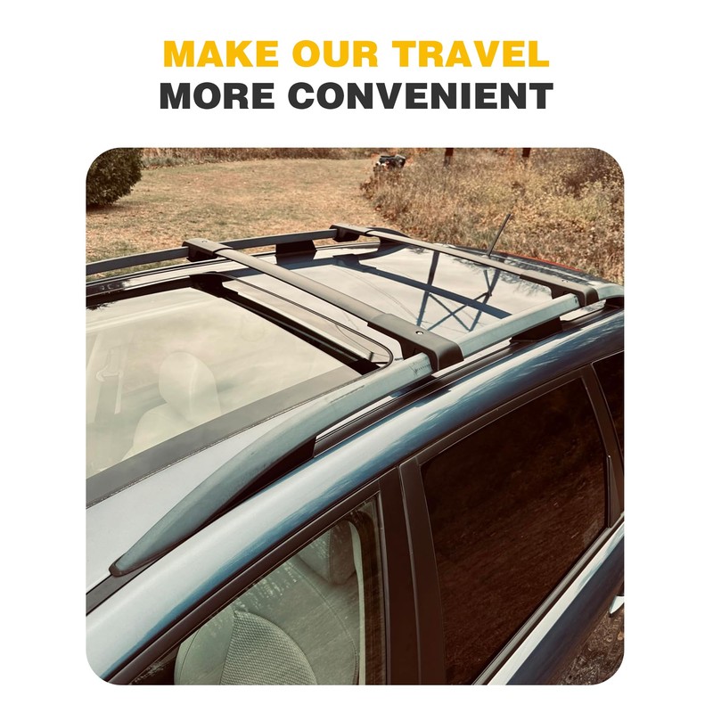 EZREXPM Cross Bars Roof Rack Fit for GMC Terrain 2018