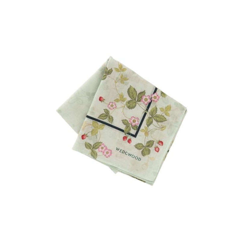 Wedgwood 138116-0003-01 Ecott Series Printed Handkerchief, 100% Cotton, Women's, Approx.
