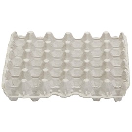 Little Giant Egg Flats for Small to Extra-Large Sized Eggs (30 Eggs per Flat; Pack of 12 Flats)