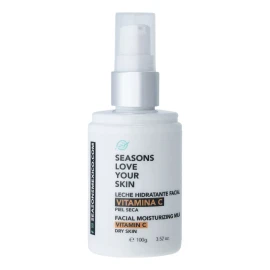 Leche Hidratante Facial Vitamina C 100gr Tipo de piel Seca Volumen de la unidad 100 mL