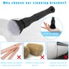 Ziciner Car Detailing Brush, Ultra Soft Car Detail Brush Kit