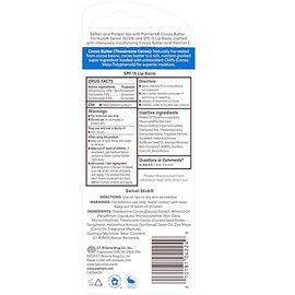 Palmer's Cocoa Butter Formula Duo-Pack Labial con Manteca de Cacao y Vitamina E, Bálsamo Protector Labial 4g y Swivel Stick Barra Humectante 14g, 48 Horas de Humectación, Dermatológicamente Probado