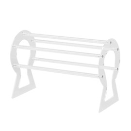 Povxlum Headband Holder, Transparent Headband Organiser, Acrylic Hair Hoop Display Stand, Headband Storage Holder for Women and Girls