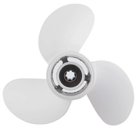 Propeller, Propeller 7 Spline Tooth 3 Blades 6G1-45941-00-EL 8 1/2 x 8 1/2 Suitable for Outboard Motor 6-8 HP, Popular