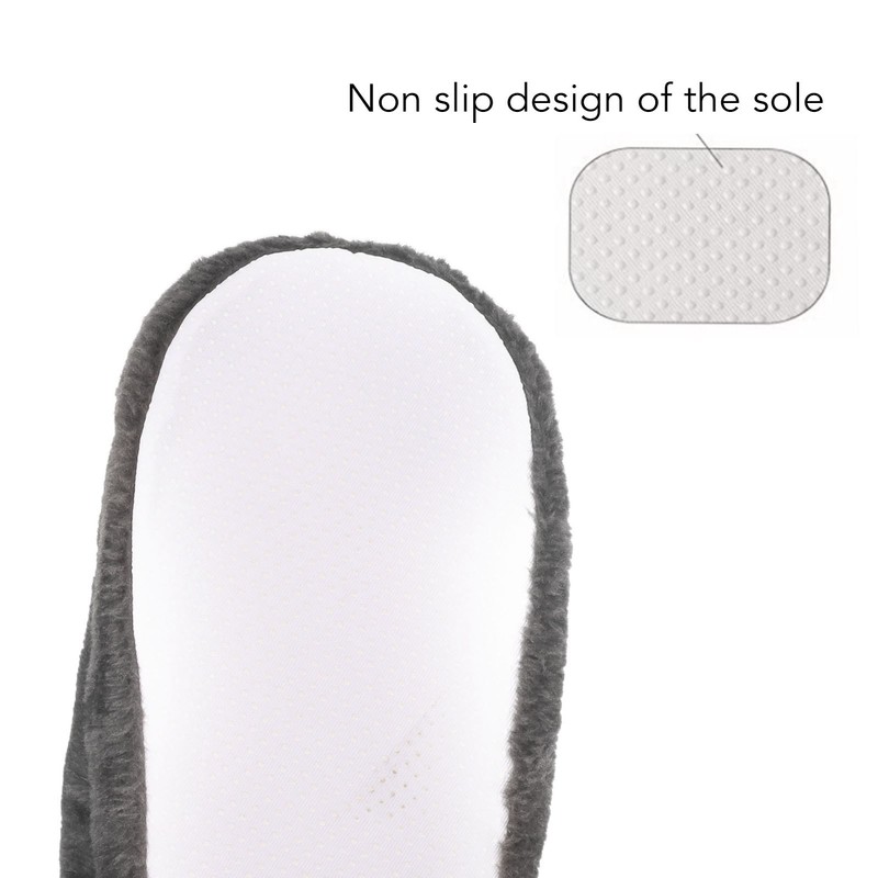 Electric Heating Slippers USB Plush Soft Inside Slip Resistance Warm