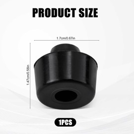 2pcs Tailgate Stop Cushion, Tailgate Rubber Stoppers Compatible with Toyota Tacoma 2005 to 2021 Year, for Toyota Tundra 2000 to 2021 Year, for 90541-11015 Tailgate Stop Bumper