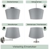 Wogati® Premium Lampshade, E14/E27, Cotton, Various Sizes and Colours, Colour: