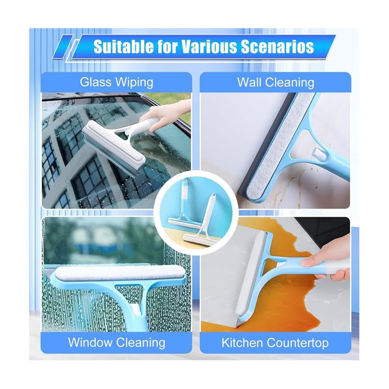 3 in 1 Spray Squeegee, WindowSqueegee with Spray 3 in