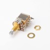 Gold Guitar Bass Push Pull Potentionmeter, B500k with Control Pot