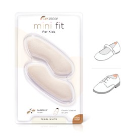 FLEXZENSE Mini Fit for Kids | Fine-Tune The Spaces Inside Children's Shoes | 5.5 mm Thick | 1 Pair (Pearl White)