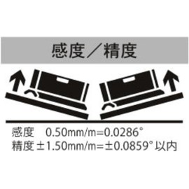 EBISU ED-SL/1/150 Slope Level for Plumbing Work Silver