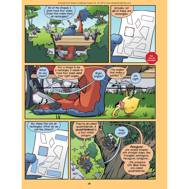 Beast Academy 3A: Guide and Practice, 2 Books Collection Set,