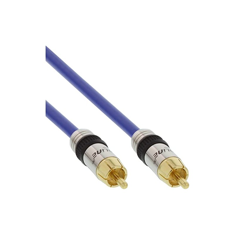 InLine 89401P Premium Audio Cable RCA Male to RCA Male
