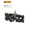 ZEKOO Self Closing Gate Hinges, Make for Stainless Steel 304,