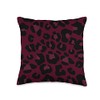 Watermelon Red Print Leopard Cheetah Animal Print Watermelon Red Cheetah
