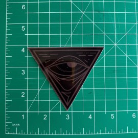 White Phosphor - "As Above So Below" (MURDERED BLACK) Sticker, FOG, SupDef