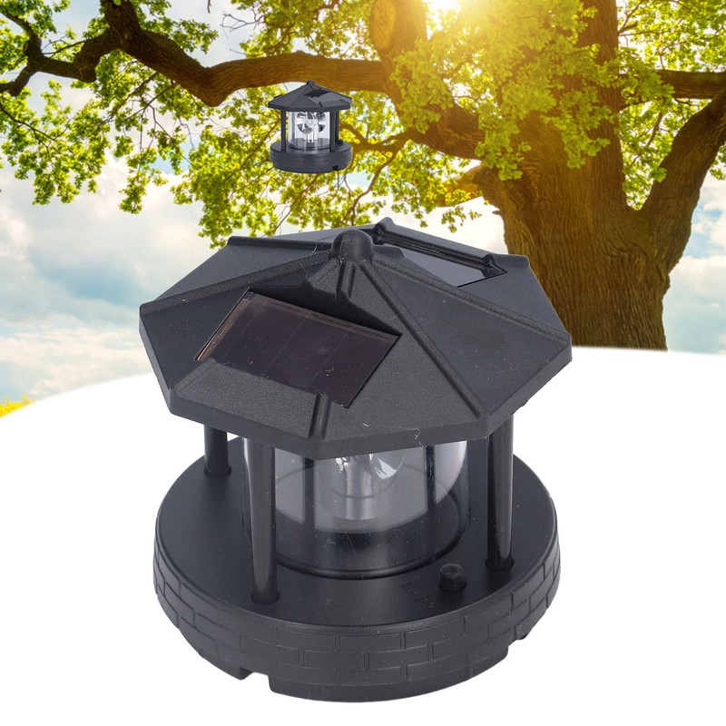 LED Solar Light Unique Tower Design 360 Degree Rotation Energy