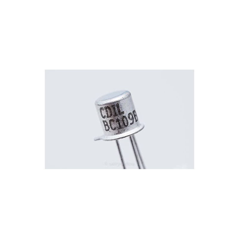 BC109 NPN Silicon Transistor by CDIL, Set of 2 (BC109B,