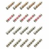 20 x Mixed Electrical Ceramic Household Domestic Mains Plug Top
