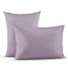 Superity Linen Pillow Cases Standard Size - Envelope Enclosure -