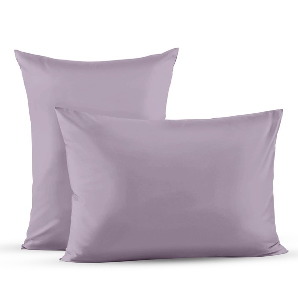 Superity Linen Pillow Cases Standard Size - Envelope Enclosure -