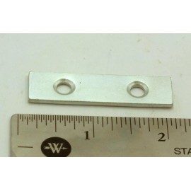 Unbranded Mending Plate Zinc 2" x 1/2"  10/Pkg Furniture Repair Joining Bracket Brace
