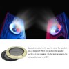 MECCANIXITY 4 Pcs 2inch Black Speaker Grill Mesh Metal Woofer