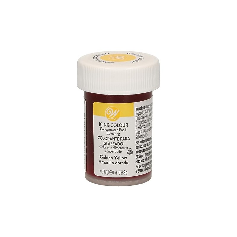 Wilton Golden Yellow Gel Icing Colour, 28.3 g, 04-0-0039