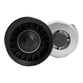 Belt Tensioner Assembly with Pulley Compatible with Rˆam 1500 2500 1994-2003 and Grand Cherokee 1993-1998, Replace No.53006497,53010158AB