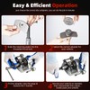 8MILELAKE 35pcs Disc Brake Caliper Tool Kit, Heavy Duty Disc