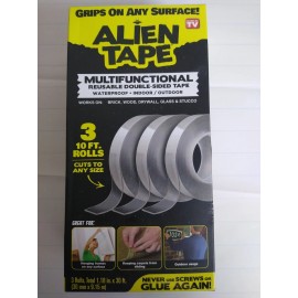 Alien Tape 1.18 in  x 30 ft. Reusable Waterproof Alien Tape 7078 Double Sided Tape