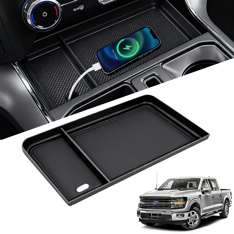 Center Console Tray for Ford F150 Accessories 2021-2026/ Lightning XLT