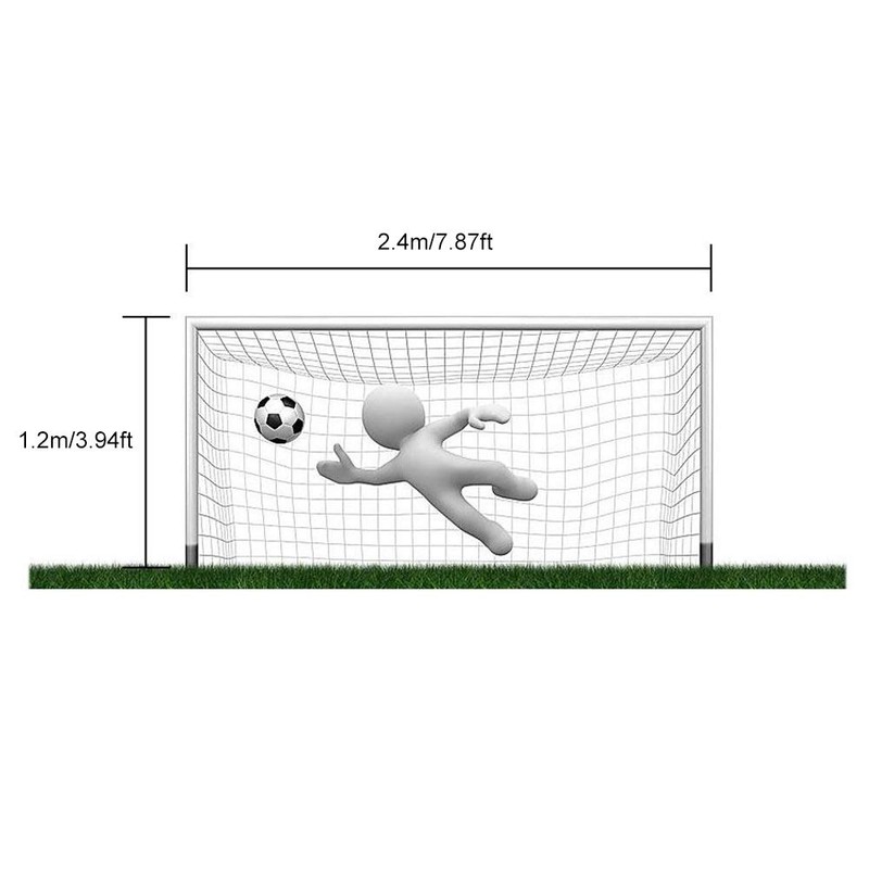 Starbun Football Net - 8 x 4ft Football Goal Netting