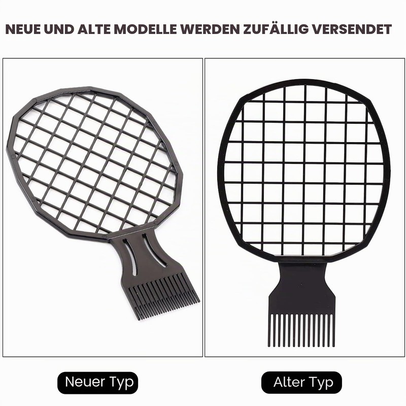 Afro Hair Racket, Men's Afro Curl Comb Dreadlocks Twist Comb