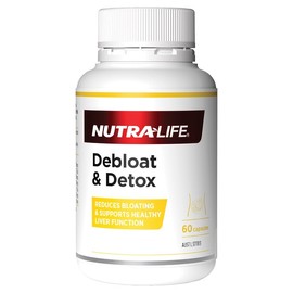 Nutralife Debloat & Detox Cap X 60