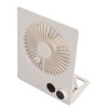 Ultra Thin Table Fan Desktop Flat Battery Operated Standing Hanging
