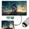 NFHK Micro HDMI 2.1 Ultra Thin HDTV Cable 8K 4K