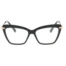 oriopxic Spring Hinge Nearsighted Glasses Womens -5.50 Cat Eye Myopia Distance Glasses