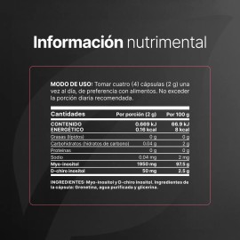 B-Life Myo & D-Chiro Inositol Platinum | 400 Cápsulas | Fórmula 40:1 | Salud Hormonal Femenina, SOP y Fertilidad | Sin Sabor y Alta Absorción