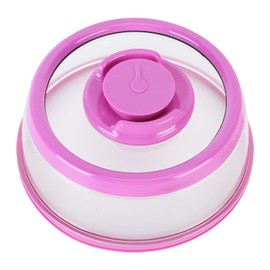 Vacuum Food Sealer Cover, Press Type Vacuum Air Tight Food Sealer Container Plate Platter Lid Cover Topper Dome()