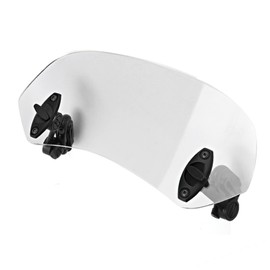 Motorcycle screen motorbike Windscreen extender motorbike, Universal motorbike Adjustable Clip On Windscreen Wind Deflector Windshield wind deflectors scooter Accessories