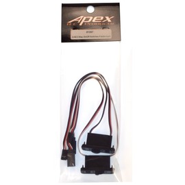Apex RC Products Futaba Style Heavy Duty On/Off Switch W/Charge Port - 2 Pack #1057