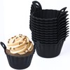 Koluti Reusable Silicone Baking Cups Set of 12, Nonstick Muffin