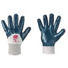 Navystar Nitrile Gloves Blue Size 9 with Knitted Cuff, EN